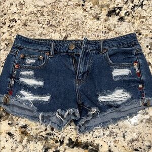 American Eagle Distressed Shorts
